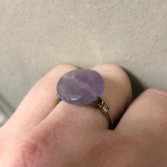 Wire jewel ring - Picture 2 of 2